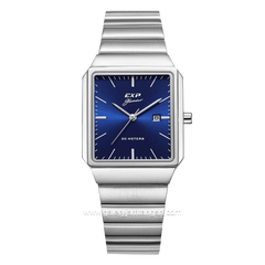 Expedition E 6854 L Silver Dial Navy Stainless Steel