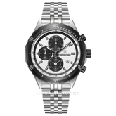 Expedition E 6870 MC Silver Ring Black Stainless Steel