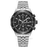 Expedition E 6870 MC Silver Dial Black Stainless Steel