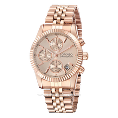 LORENZO R 7109 L Full Rosegold Stainless Steel