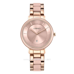 LORENZO R 7131 L Pink Rosegold Stainless Steel