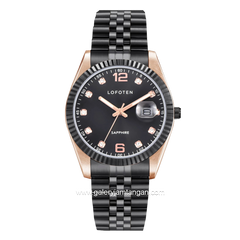 LOFOTEN F-8105M Black Rosegold Stainless Steel