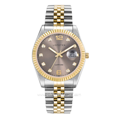 LOFOTEN F-8105M Silver Combinasi Gold Stainless Steel