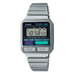 Casio A120WE-1ADF Silver Stainless Steel
