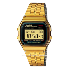 Casio A159WGEA-1DF Digital Gold Stainless Steel