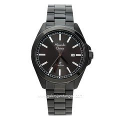 Alexandre Christie AC 1015 MD Black Stainless Steel Strap