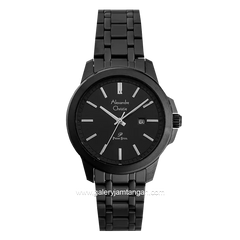 Alexandre Christie AC 1017 LD Black Stainless Steel