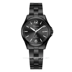 Alexandre Christie AC 1029 LD Black Stainless Steel Strap