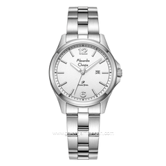 Alexandre Christie AC 1029 LD Silver Stainless Steel Strap