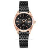 Alexandre Christie AC 1040 LD Black Rosegold Stainless Steel Strap