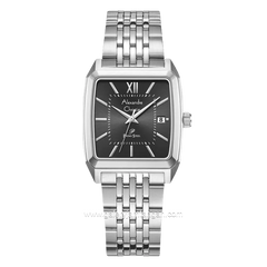 Alexandre Christie AC 1041 MD Silver Dial Black Stainless Steel