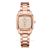 Alexandre Christie Passion AC 2454 LDBRGRG Rose Gold Dial Rose Gold Stainless Steel Strap