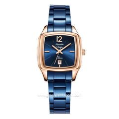 Alexandre Christie AC 2454 LD Navy Rosegold Stainless Steel
