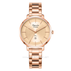 Alexandre Christie AC 2870 LD Full Rosegold Stainless Steel