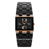 Alexandre Christie AC 2881 LH Black Rosegold Acetate Strap
