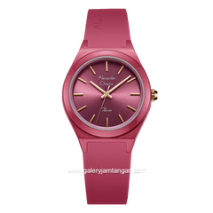 Alexandre Christie AC 2A07 LH Red Rubber Strap