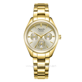 Alexandre Christie AC 2A85 BF Gold Multifunction Stainless Steel