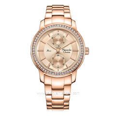 Alexandre Christie AC 2A87 BF Rosegold Stainless Steel