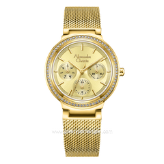 Alexandre Christie AC 2B20 BF Gold Shandrope Strap