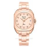 Alexandre Christie AC 2B31 LD Pink Rosegold Ceramic Strap
