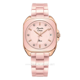 Alexandre Christie AC 2B31 LD Pink Rose Ceramic Strap