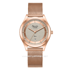 Alexandre Christie AC 2B43 LD Rosegold Shandrope Strap