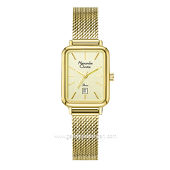 Alexandre Christie AC 2B60 LD Gold Stainless Steel