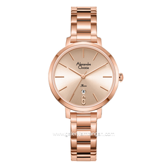Alexandre Christie AC 2B61 LD Full Rosegold Stainless Steel