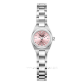 Alexandre Christie AC 2B67 LH Silver Dial Pink Stainless Steel Strap