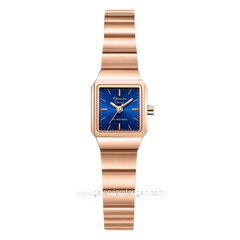 Alexandre Christie AC 2B81 LH Rosegold Dial Blue Stainless Steel