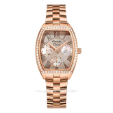 Alexandre Christie AC 2B86 BFBRGDG Multifunction Rosegold Dial Grey Stainless Steel