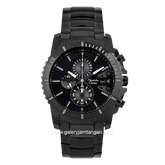 Alexandre Christie AC 6455 MC Black Chronograph Stainless Steel