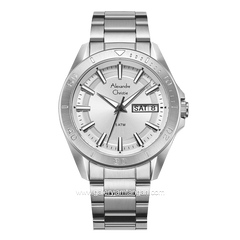 Alexandre Christie AC 6512 ME Silver Stainless Steel