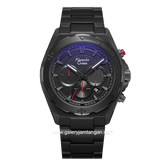 Alexandre Christie AC 6664 MC BIPBARE Black List Red Stainless Steel