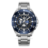 Alexandre Christie AC 6679 MCBTUBU Silver Dial Blue Stainless Steel