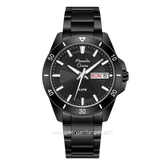 Alexandre Christie AC 6683 MEBIPDG Men Black Dial Black Stainless Steel Strap