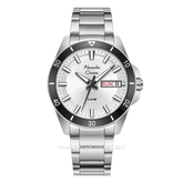 Alexandre Christie AC 6683 MEBTBSL Silver Dial White Stainless Steel