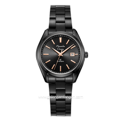 Alexandre Christie AC 8656 LD Black List Rosegold Stainless Steel