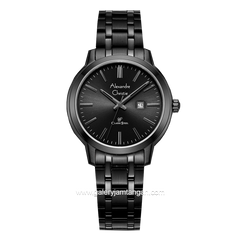 Alexandre Christie AC 8657 LD Black Stainless Steel