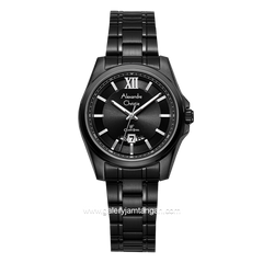 Alexandre Christie AC 8659 LD Black Stainless Steel