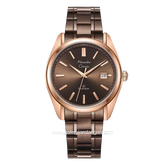 Alexandre Christie AC 8660 MD Brown Rosegold Stainless Steel