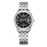 Alexandre Christie Classic Steel AC 8674 LDBSSBA Silver Dial White Stainless Steel Strap