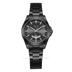 Alexandre Christie AC 8676 LD Black Stainless Steel