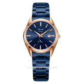 Alexandre Christie ClassicAC 8681 LDBURBU Blue Stainless Steel Strap
