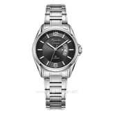 Alexandre Christie AC 8684 LDBSSBA Silver Dial Black Stainless Steel
