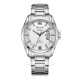 Alexandre Christie AC 8684 MD Silver Dial White Stainless Steel