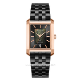 Alexandre Christie AC 8706 MD Black Rosegold Stainless Steel