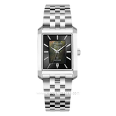 Alexandre Christie AC 8706 MD Silver Dial Black Stainless Steel