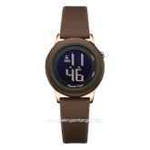 Alexandre Christie AC 9393 LHRRGBOBA Brown Rosegold Rubber Strap