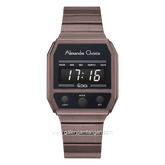 Alexandre Christie AC 9498 LH Full Brown Stainless Steel